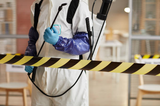 Professional Crime Scene Cleanup technician working in Skidmore, TX